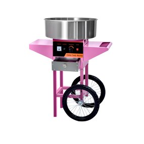 Cotton Candy Machine Manufacturer - Electric Trolley Commercial with Cart