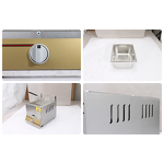 Deep Fryer Manufacturer - Commercial Single Tank Stainless Steel with Tanks and Lid