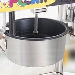 Popcorn Machine Manufacturer - 1400W Hot Air Commercial with Deck Thermal Insulation
