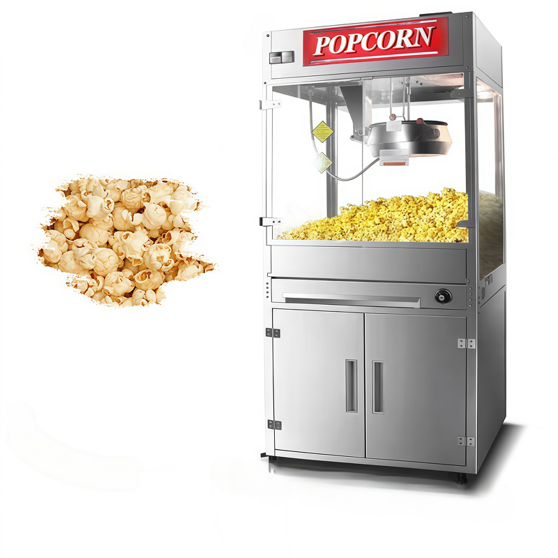 Popcorn Machine Manufacturer - Large 16 Oz Kettle Commercial Cinema Stainless Steel