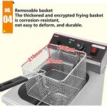 Deep Fryer Manufacturer - 16L Heating Broasted Chicken Single Tank LPG Gas