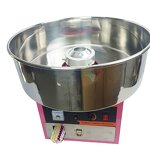 Cotton Candy Machine Manufacturer - Commercial Trolley with Transparent Cover