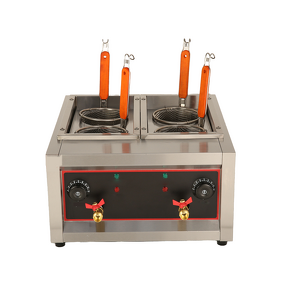 Deep Fryer Manufacturer - Economical 2 tank 2 Basket Gas Small Commercial