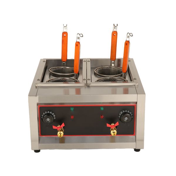 Deep Fryer Manufacturer - Economical 2 tank 2 Basket Gas Small Commercial