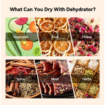 Food Dehydrator Manufacturer - 8 Layer Knob Fruit Dryer Vegetables Pet Snacks