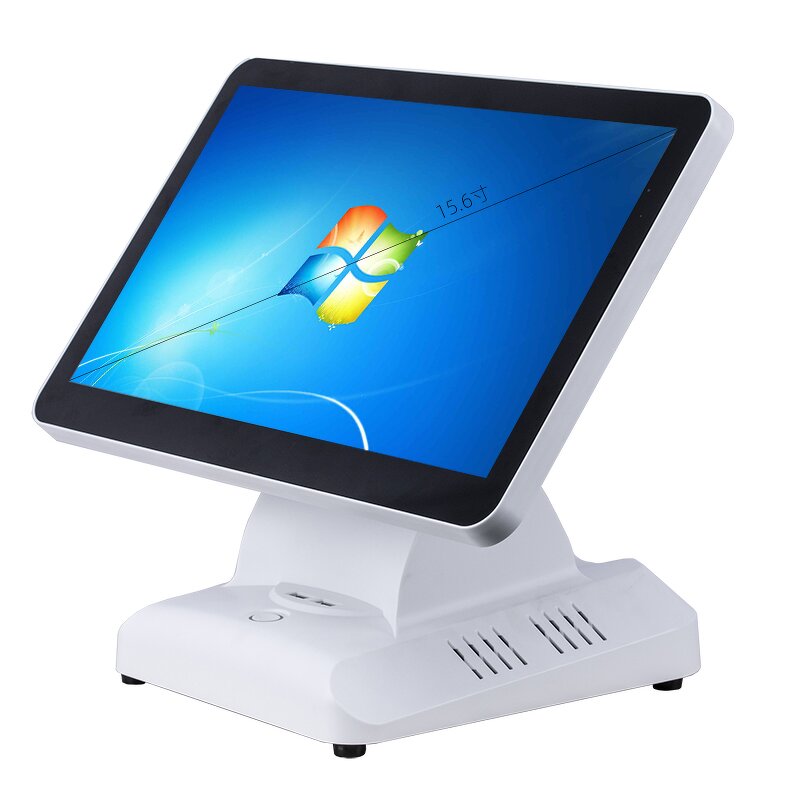 POS System Manufacturer - Factory 15.6 Inch Capacitive Touch Screen Dual Screen