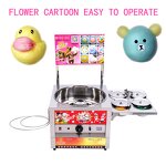 Cotton Candy Machine Manufacturer - Commercial Gas Automatic Candy Floss for Snack