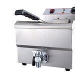 Deep Fryer Manufacturer - Commercial Double Electric Automatic with Removable Basket