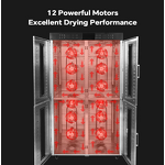 Food Dehydrator Manufacturer - 8 Layer Knob Fruit Dryer Vegetables Pet Snacks