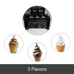 Ice Cream Machine Manufacturer - Commercial 2200W 20-28L/H Soft & Hard Serve with LCD