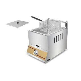 Deep Fryer Manufacturer - 2*22L Commercial with 2 Baskets 9Kw Stainless Steel