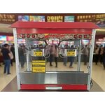 Popcorn Machine Manufacturer - 220V Electric Double Pot Commercial Automatic Snack