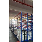 Steel Rack Warehouse Shelf - Heavy Duty Metal Sliding Holder