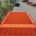 Mobile Container Ramp - for Forklift Foldable Telescoping Lift 8-10 Ton