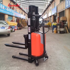 Semi Electric Pallet Stacker - China Manufacturer