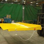 Container Ramp - Heavy Duty for Loading and Unloading with Heavy Products