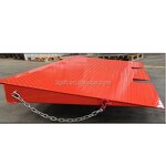 Ground Level Container Ramp - 6 Ton Capacity Steel Dock Board Heavy Duty