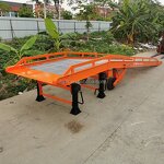 Mobile Hydraulic Yard Ramp - CE Certificate 4 Ton to 15 Ton for Container Sale