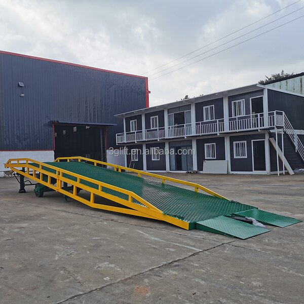 Hydraulic Mobile Dock Ramp - 10-16ton Container Loading Unloading Truck Load