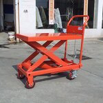 Hydraulic Electric Cargo Lift - Customized Scissor 2 Level Car Parking Elevator