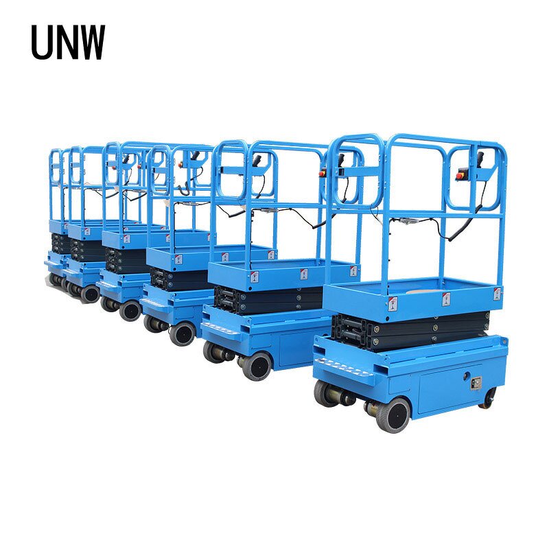 Electric Lifter Platform Manufacturer - Hot Selling 300kg Small Narrow Body for Factory Outside Use