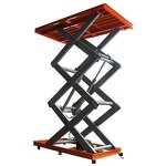 Scissor Lift Table Manufacturer - Electric 8 Ton Load Capacity Fixed Foldable Mini Platform