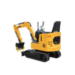 Mini Excavator Manufacturer - Diesel Power 1ton Hydraulic 360 Rotation Small Digging Machines