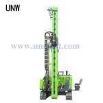 Solar Pile Driver Machine Manufacturer - Diesel Power Photovoltaic Portable 360°Rotation