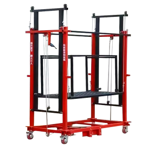 Electric Scaffold Manufacturer - UNW Foldable Rental 400KG Hydraulic Mobile Electric Man Lift for Construction