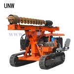 Screw Pile Driver Manufacturer - Construction Machine 6m Hydraulic 360°Rotation Solar