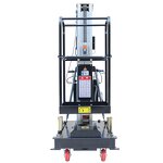 Portable Construction Lift Manufacturer - CE Certified UNW Diesel 6M 7.5M Wheel Lift Hoist