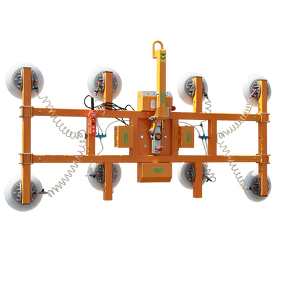 Stone Lifter Manufacturer - H-shape 1000kg Vacuum Tube with 10pcs Suction Cups for Glass