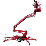 Cherry Picker Manufacturer - Towable 24m Diesel Powered Hydraulic Telescopic Boom Lift on Discount