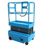 Electric Lifter Platform Manufacturer - Hot Selling 300kg Small Narrow Body for Factory Outside Use