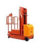 Electric Order Picker Forklift Manufacturer - Customized Hydraulic Steering Telescopic Platform 6m 160kg Self-propelled