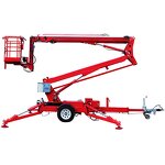 Spider Lift Manufacturer - Towable Boom 360 Spin 14m Hydraulic Electric Lifting Table