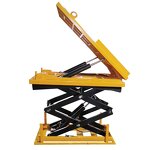 Scissor Lift Table Manufacturer - Mobile 4m Max Height Self Height 180mm Electric Hydraulic
