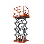 Scissor Lift Table Manufacturer - Platform Motor Movable 4M Lifting Height Hydraulic Mini