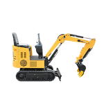 Mini Excavator Manufacturer - CE Approved 1 Ton Strong Hydraulic Arm Crawler Tracked with EAP