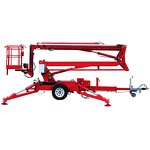 Spider Lift Manufacturer - Towable Boom 360 Spin 14m Hydraulic Electric Lifting Table