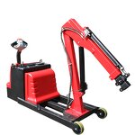 Floor Crane Manufacturer - High Grade Manual Rotation 3.18m 900kg Engine Hydraulic Lifter