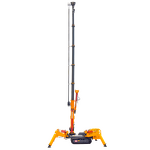 Spyder Crane Manufacturer - 1.2/3.5/8 Ton 360 Rotational Mobile Crawler Hydraulic Boom Fly Jib Remote Control