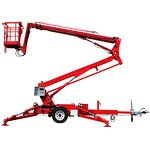 Cherry Picker Manufacturer - Outdoor Electric Sky Spider 16m Boom Lift Trailers with Hydraulic