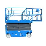 Scissor Lift Manufacturer - Hydraulic with Electric 24V Power Compact Structure Intelligent Battery Charger