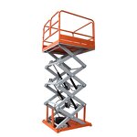 Scissor Lift Table Manufacturer - Platform Motor Movable 4M Lifting Height Hydraulic Mini