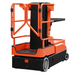 Order Picker Tool Manufacturer - Strong Power 6m Hydraulic Steering Vertical Telescopic Platform Lift 160kg