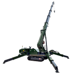 Spider Crane Manufacturer - 1.2 Ton 2 Ton 3 Ton 5 Ton Mini Long Boom Crawler with Jib Arm CE/EPA