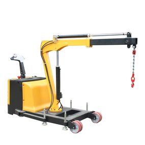 Floor Crane Manufacturer - High Grade Manual Rotation 3.18m 900kg Engine Hydraulic Lifter