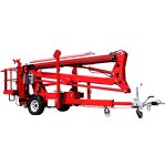 Spider Lift Manufacturer - Towable Boom 360 Spin 14m Hydraulic Electric Lifting Table