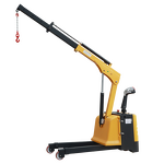 Floor Crane Manufacturer - High Stable 3.57m Hydraulic Engine & Pallet & Bulk Bag Lifter